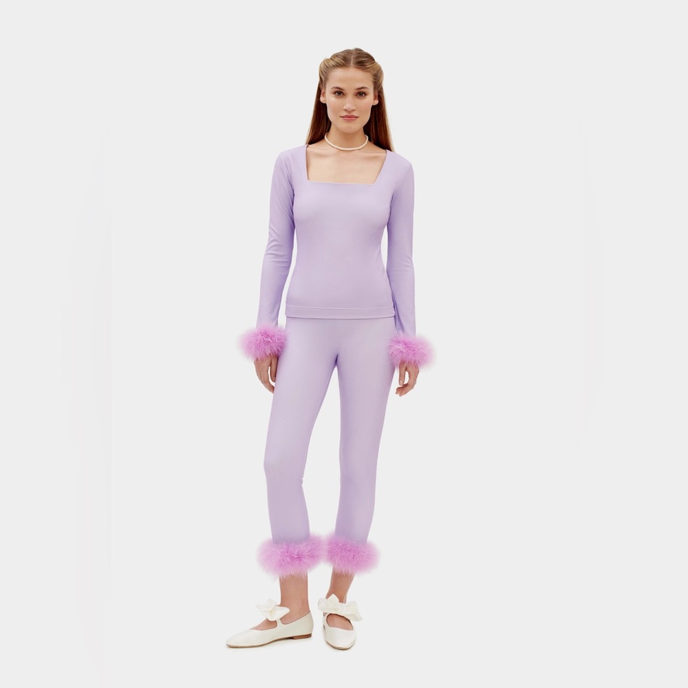 Sleeper Weekend Chic Set with Leggings in Lavender